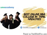 Best online MBA college in  Tamil Nadu fees