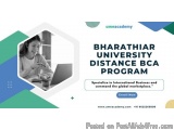 Bharathiar University Distance Bca Program