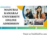 Madurai Kamaraj University Online Admission
