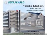 Durable Automatic Doors and Sliding Gate Solutions by Hexaworld