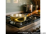 AarambhÂ® Pure Brass Fry Pan
