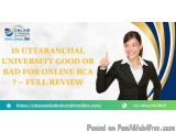Is Uttaranchal University Good Or Bad For Online Bca ? – Full Rev...