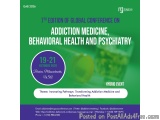 7th Edition of Global Conference on Addiction Medicine, Behavioral Health and Psychiatry