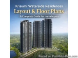Explore Krisumi Waterside Residences Layout & 2, 3 Bhk Floor Plan...