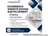 Ecommerce Website Design and Development Company | Conquerors Tech