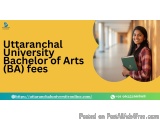 Uttaranchal University Bachelor of Arts (BA) fees