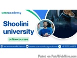 Shoolini University online courses