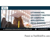 Uttaranchal University Master Of Computer Applications (mca) Rank...