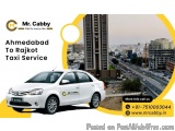 Mr. Cabby One-Way Cab Ahmedabad to Rajkot at Best Price