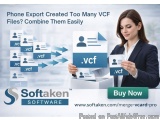 Join Scattered Vcf Contacts Into One Organized Vcard