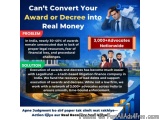 Convert Your Court Decree Or Arbitration Award Into Monetary Reco...