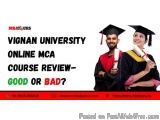 Vignan University Online MCA Course Review- Good or Bad?