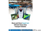 Shore and Chore Kayak Cart â€“ Ultimate Heavy-Duty Transport Solution