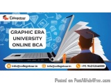 Graphic Era University online BCA