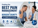 Pain Management in Bergen County – Expert Treatment for Chronic & Acute Pain