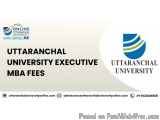 Uttaranchal University Executive Mba Fees