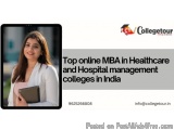Top online MBA in Healthcare and Hospital management colleges in India