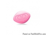 The image is a pink oval-shaped object with the letter "D" in the center. The object appears to be made of a soft, plush mate...