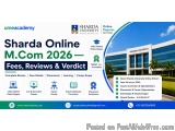 Sharda Online 2026 — Fees, Reviews & Verdict