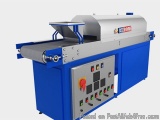 The image shows a blue-colored industrial machine with a control panel on the right side. The machine is a KERONE brand and h...