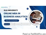 GLA University Online MBA Business Analytics Placement
