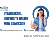 Uttaranchal University Online Mba Admission