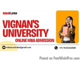 Vignan's University Online MBA Admission