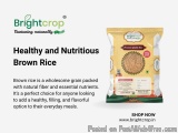 Wholesome Brown Rice for Healthy Meals