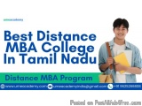 best distance mba college in Tamil Nadu