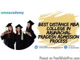 Best Distance Mba College In Arunachal Pradesh Admission Process