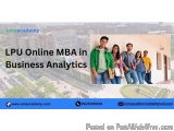 Lpu Online Mba In Business Analytics