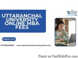 Uttaranchal University Online MBA Fees