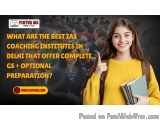 What are the best IAS coaching institutes in Delhi that offer complete GS + optional preparation?