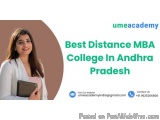 best distance mba college in Andhra  Pradesh