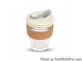 Cork Coffee Mug with Lid