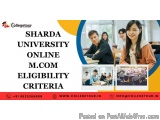 Sharda University Online Eligibility Criteria