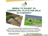 What Makes Commercial Plots for Sale in Chennai a Smart Pick for Modern Entrepreneurs?