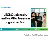 JECRC university online MBA Program - good or Bad
