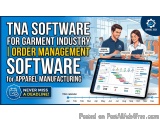 TNA Software for Garment Industry | Order Management Software for Apparel Manufacturing
