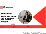 Uttaranchal University Online Mba Eligibility Criteria