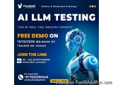 AI LLM Testing Online Free Demo Join on December 13th!