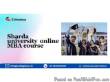Sharda University Online Mba Course