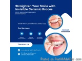 Straighten Your Smile with Invisible Ceramic Braces at Dr. Gargâ€™s Multispeciality Dental Center