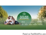 The image is an advertisement for a company called "Sylvan Plots Near Upcoming Kempegowda Layout". The background of the imag...