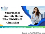 Uttaranchal University Online Bba Program Admission