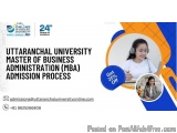 Uttaranchal University Master Of Business Administration (mba) Ad...