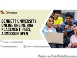 Bennett University Online Bba Placement, Fees, Admission Open