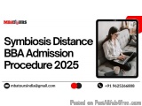 Symbiosis Distance BBA Admission Procedure 2025