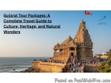 The image shows a beautiful Hindu temple located on the coast of India. The temple is made of stone and has intricate carving...