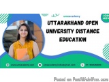Uttarakhand University Distance Education